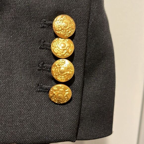 NWT Banana Republic Captains Black Blazer Size 14 Tall - Picture 4 of 10